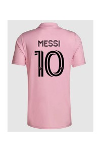 Inter Miami Lionel Messi #10 Voetbaltruitje Thuis tenue 2023-24 Korte Mouw